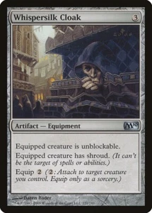 Core Set 2010 Whispersilk Cloak MTG Magic the Gathering NM - Bild 1 von 1