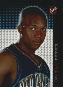 2003-04 Topps Pristine Minis Hornets Basketball Card #PM38 David West