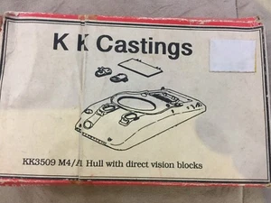 Kit de Resina de Conversión de Visión Directa K Castings 1/35a Segunda Guerra Mundial EE. UU. M4A1 Sherman - Imagen 1 de 2