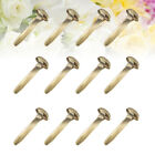 Round Two-legged Horn Nails for Kids' Art and Craft Projects (100pcs) 