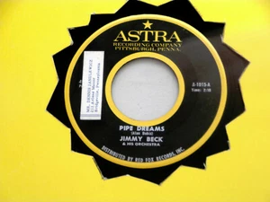 INSTRUMENTAL~ JIMMY BECK~PIPE DREAMS~ NEAR MINT~ BLUE NIGHT~ ASTRA RECORDS - Imagen 1 de 1