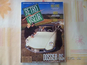RETROVISEUR N°4 décembre 1988 CITROEN DS  I108 - Imagen 1 de 1