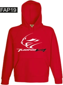 Thunder-V4 Red Hoodie Sweatshirt FAP19 - Picture 1 of 1