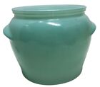 Small Greenish Urn Or Vase - Simple Classic Style - Light Seafoam Color 3" Tall