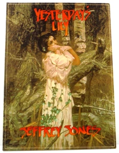 Yesterday's Lily By Jeffrey Jones Paperback 1980 VGC Art Biography book illust - Picture 1 of 18