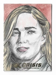 Cryptozoic CZX Crisis on Infinite Earths Sara Lance 1/1 Sketch Jeffrey Benitez - Picture 1 of 3