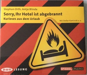CD Stephan Orth & Antje Blinda - Sorry, Ihr Hotel ist abgebrannt (2011) Neu&OVP - Bild 1 von 2