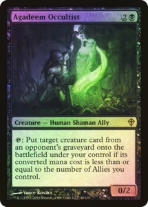 MTG FOIL Agadeem Occultist  - Worldwake #48 - Picture 1 of 1
