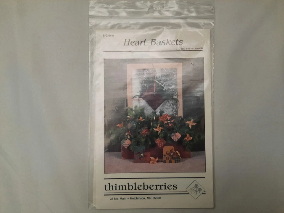 Heart Baskets Quilt Pattern (Thimbleberries) #MG-9116 - Image 1 of 3