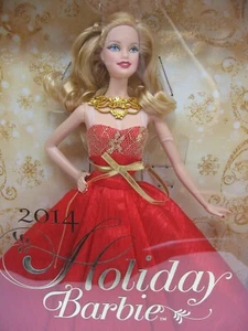 Mattel 2014 Holiday Barbie Collector Puppe BDH13 Neu in OVP JSB23 - Bild 1 von 4