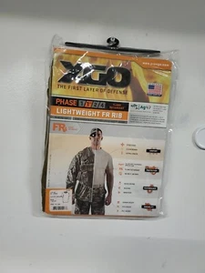 Xx Large XGO MEN'S PHASE 1.5 FR LIGHT-WEIGHT RIB SS TSHIRT COYOTE BROWN 2xl  - Picture 1 of 7