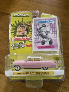 1955 Pink Cadillac Fleetwood Green light Garbage Pail Kids - Picture 1 of 2
