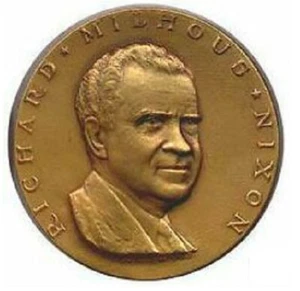 Official Richard M. Nixon Inaugural Medal 1969 1st Term - Picture 1 of 1