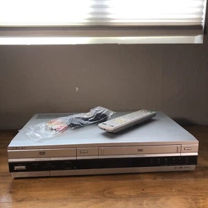 Sony SLV-D360P DVD VCR Combo Recorder, 4 Head, w/ Remote, Cables - Tested - Picture 1 of 12