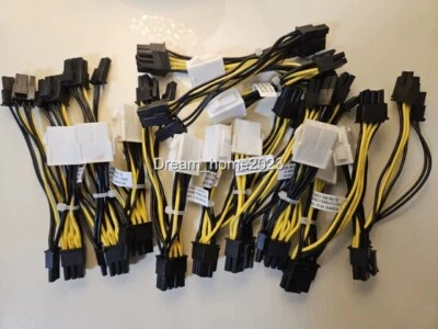 1 Pcs CBL-PWEX-1040 8 Pin to Dual 8 Pin GPU Power Cable For Super Micro Server - Image 1 of 4