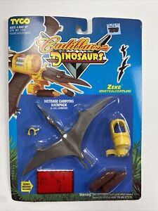 Tyco Cadillacs & Dinosaurs Zeke Action Figure & Accessories 1993 Vintage Sealed