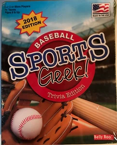 Sports Geek! - Baseball Trivia Edition - 2018 - Made In The USA - Brand New - Picture 1 of 2