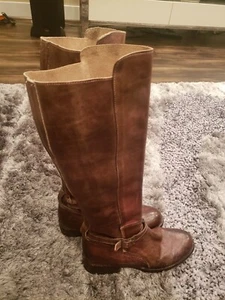 Botas de montar Bed Stu para mujer hasta la rodilla talla 7 marrón serie zapatero - Imagen 1 de 11