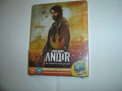 Star Wars Andor The Complete First 1st Season Series 4K Blu-ray Steelbook New UK - Image 1 of 2