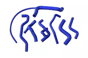 Silicone Radiator Water Hose Fit Golf GTI MK3 2.0L 8V 115PS 2E 1992-1997 Blue - Picture 1 of 4