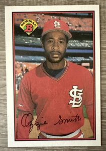 1989 Bowman St. Louis Cardinals Baseball Card #436 Ozzie Smith - Picture 1 of 2