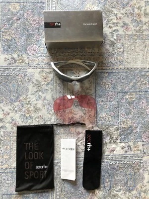 OCCHIALI CICLISMO GOTHA RH729 ZERO RH+ CON DOPPIA LENTE COLORE GRIGIO NUOVI - Immagine 1 di 4