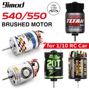 Motor cepillado 540 550 para coche de radiocontrol 1/10 axial SCX10 TRX4 TRX6 HSP HPI Wltoys - Imagen 1 de 43