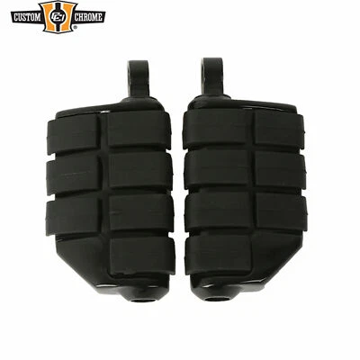 Reposapiés con clavija de pie de montaje macho para pasajero de conductor apto para Harley Touring Dyna Foto 1 de 4