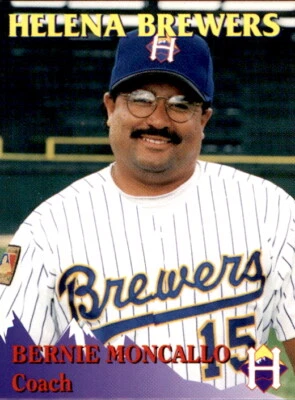 1995 Helena Brewers Team Issue #19 Bernie Moncallo San Francisco California Card - Image 1 of 2