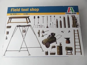 Field tool shop - Tienda de herramientas de campaña de Italeri en embalaje original kit - Imagen 1 de 2