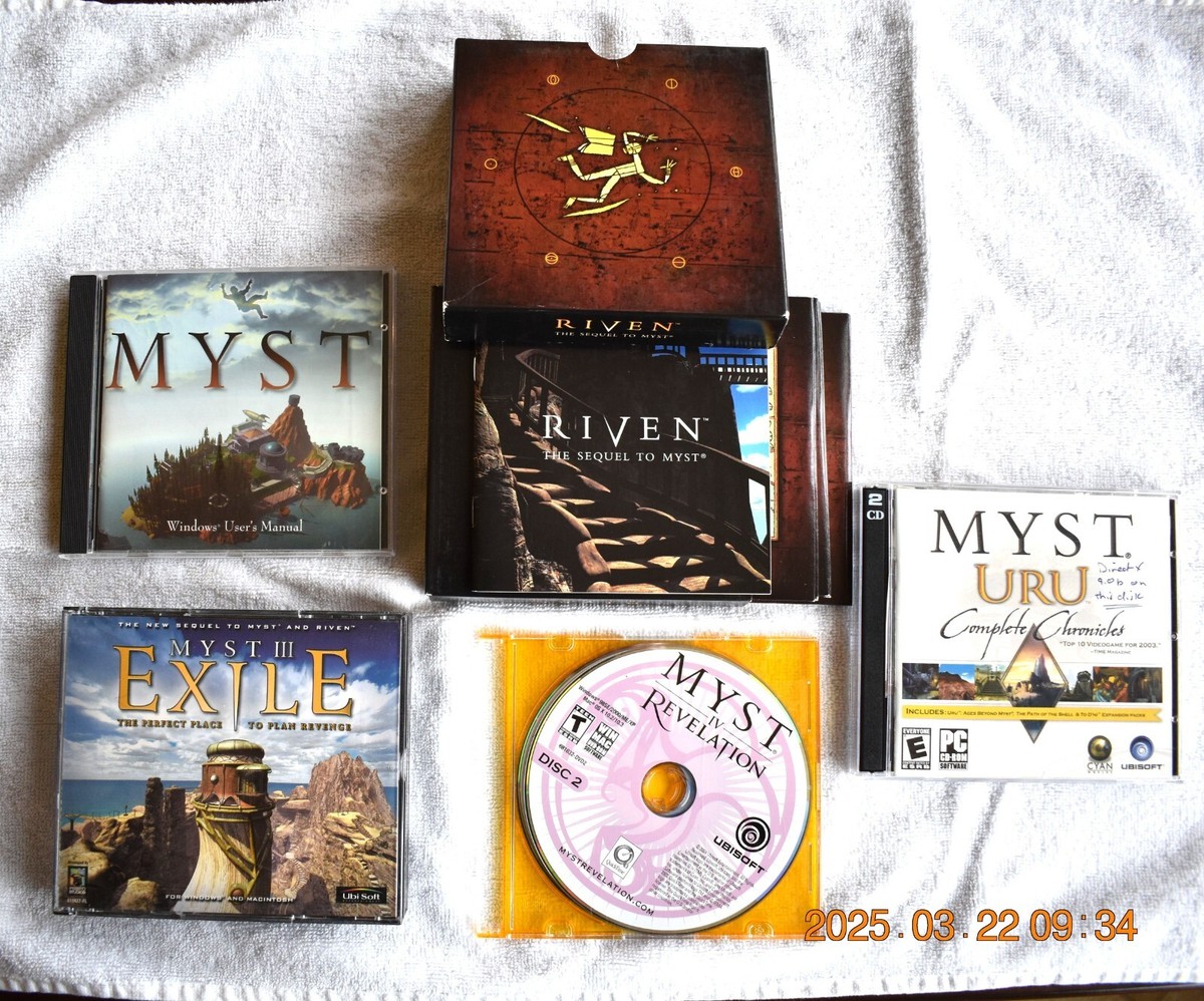 PC Riven: The Sequel to Myst Video Games for sale | eBay PC Riven: The Sequel to Myst Video Games for sale | eBay