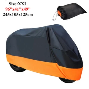 Motorcycle Raincoat Outdoor Uv Protector Bicycle Dustproof Motorcycle Rain Cover - Imagen 1 de 11