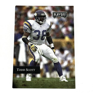 Todd Scott Playoff 1992 38 Minnesota Vikings