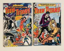 Teen Titans #45 46 1st App Mal as Guardian + Karen Beecher DC Comics 1976 VG/FN