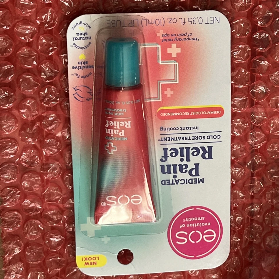 Eos The Fixer Heal and Repair Medicated Analgesic Lip Ointment 0.35floz