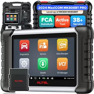 2025Neu AUTEL MK808BT PRO PROFI KFZ Diagnosegerät Auto OBD2 Scanner ALLE SYSTEM - Bild 1 von 19