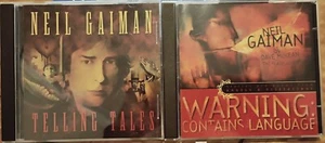 Neil Gaiman Telling Tales + Warning: Contains Language CD Set - Picture 1 of 2