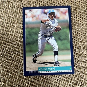 Charlie Hough ‘94 Florida Marlins Score Baseball Card 452 Collector - Picture 1 of 4