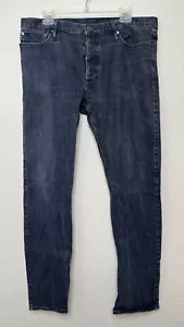 Burberry Brit Jeans Mens 36x32 Black Denim - Picture 1 of 18