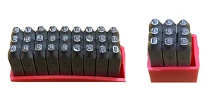 LETTER AND NUMBER STAMPS RDGTOOLS QUALITY JEWELLERY MANY SIZES 1MM - 6MM - Picture 1 of 4