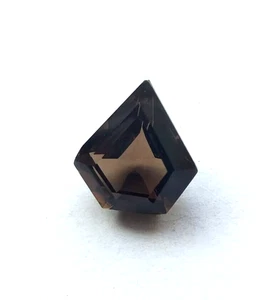 Cuarzo ahumado natural Superman forma facetada piedra preciosa suelta 15 mm 6... - Imagen 1 de 5