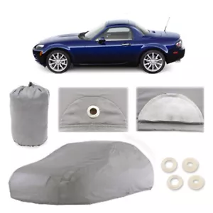 Mazda MX-5 Miata 6 Layer Car Cover Fitted Outdoor Water Proof Rain Snow Sun Dust - Foto 1 di 1