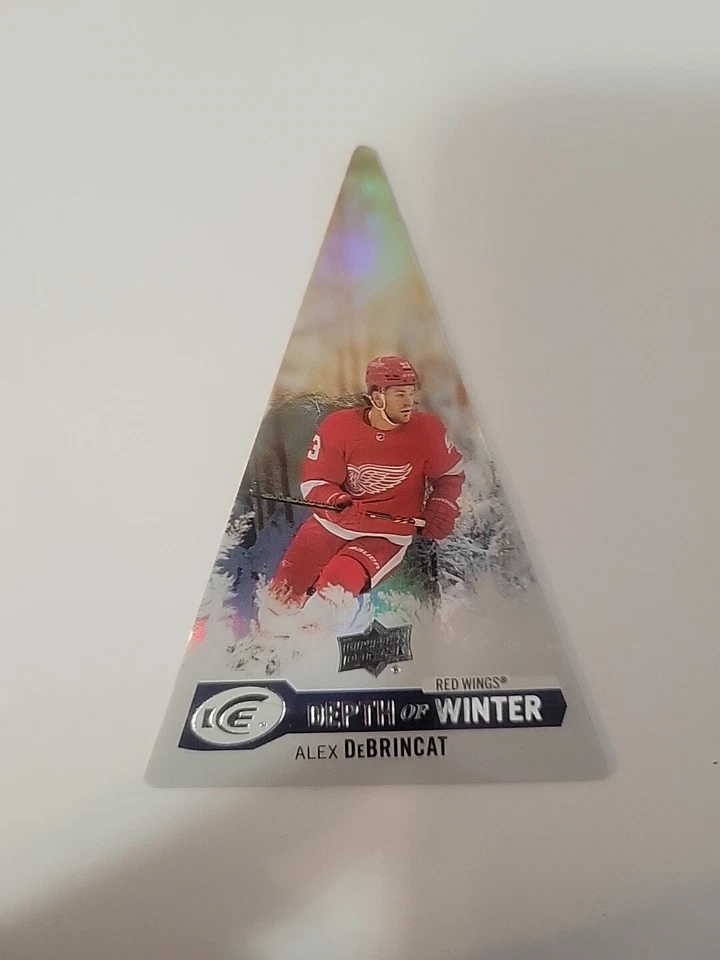 ALEX DeBRINCAT 2023-24 UPPER DECK ICE DEPTH OF WINTER DIE CUT INSERT - Image 1 of 2