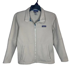 Patagonia Pullover Jacke Damen S beige Full Zip Herbst Fleecepullover Synchila - Bild 1 von 5
