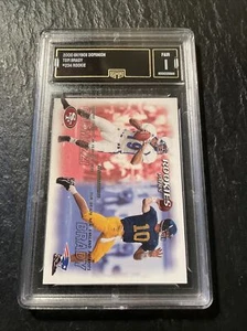 2000 Skybox Tom Brady #234 Rookie Football Trading Card GMA Graded FAIR 1 - Picture 1 of 8