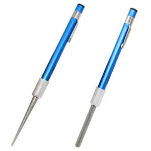 Diamond Grit Sharpener Rod Pen-File HuntingOutdoor Kitchen Knife Sharpener USA - Picture 1 of 11