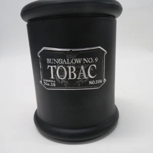 Bungalow No 9 Tobac Formula 18 Glass Candle Jar Scented Candle - Picture 1 of 5