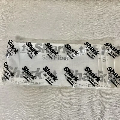 Paquete de 5 almohadillas de recarga desechables de fregona Shark Sanifiber NUEVO Foto 1 de 3