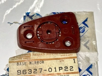 NUEVO Nissan 300ZX Z31 ESPEJO BASE NOS ROJO 96327-01P22 1984-1989 Nissan 300ZX Foto 1 de 2