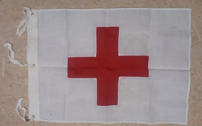 DRAPEAU MEDIC 1 US WW2 - Photo 1/2
